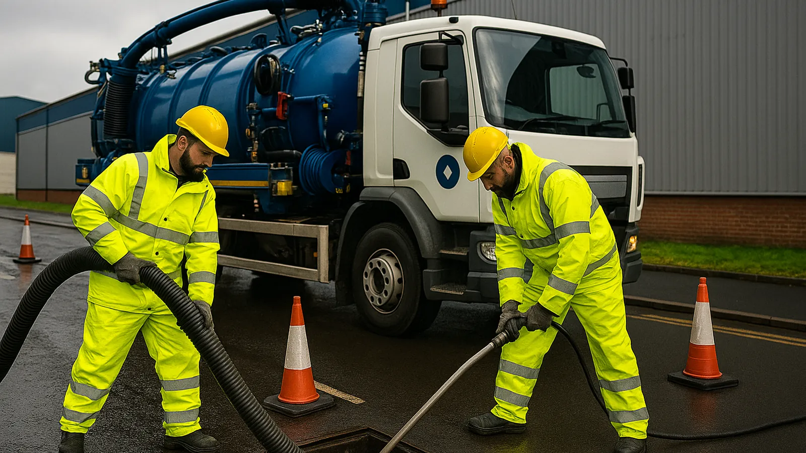 Commercial drainage and groundworks delivery